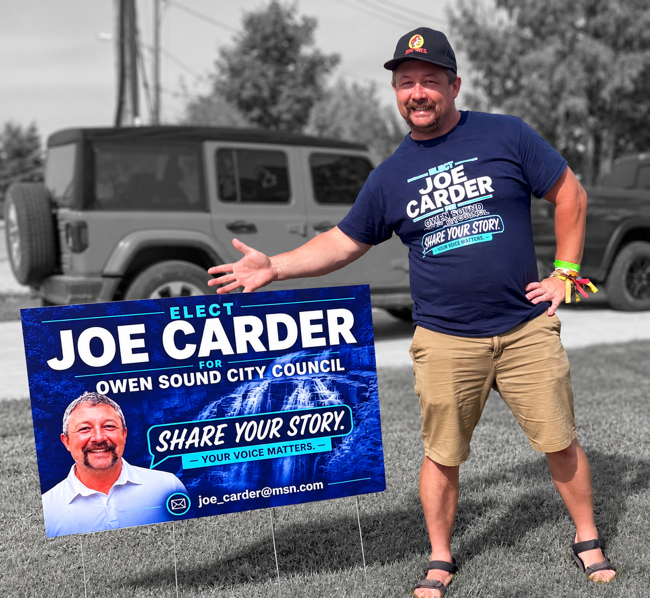 Joe Carder, candidate for Owen Sound City Council